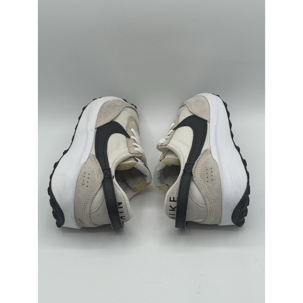 Nike WMNS Waffle Debut [DH9523-102] Women Casual Shoes Sanddrift/Black Sz 7.5 - Picture 6 of 12